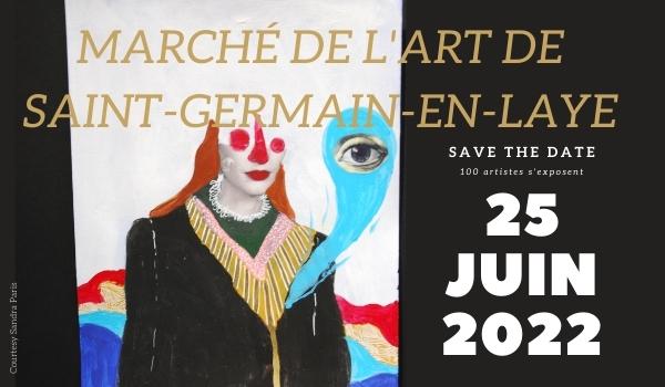 Marché de l'art à Saint-Germain-en-Laye (78)